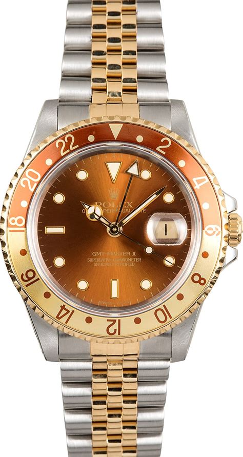 rolex gmt master ii root beer 16713|Rolex Gmt Master II oystersteel.